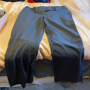 Dark grey work slacks